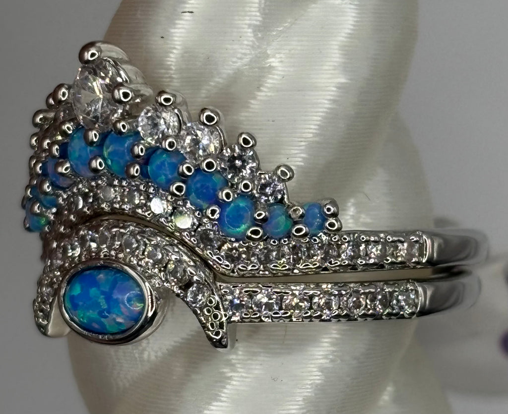 BP Blue Fire Opal Size 9