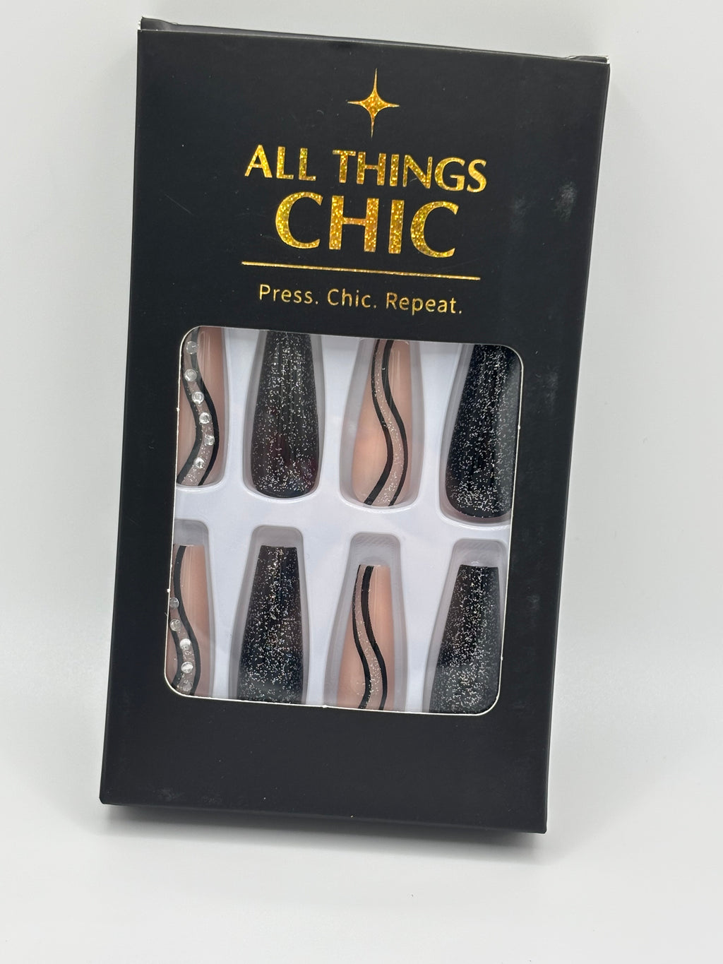 Classic Curve Press-On Nails Long