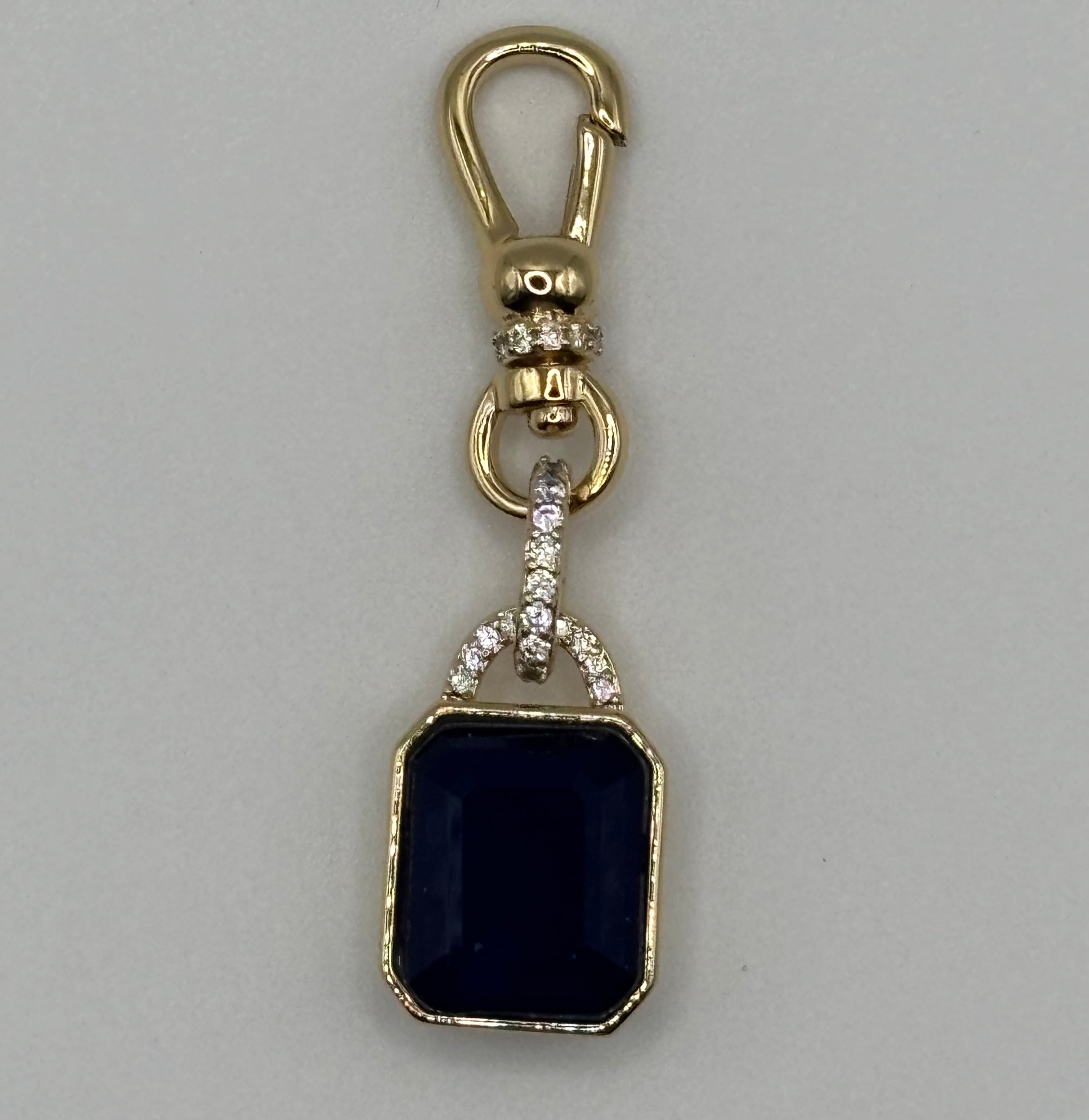 BP Sapphire Pendant