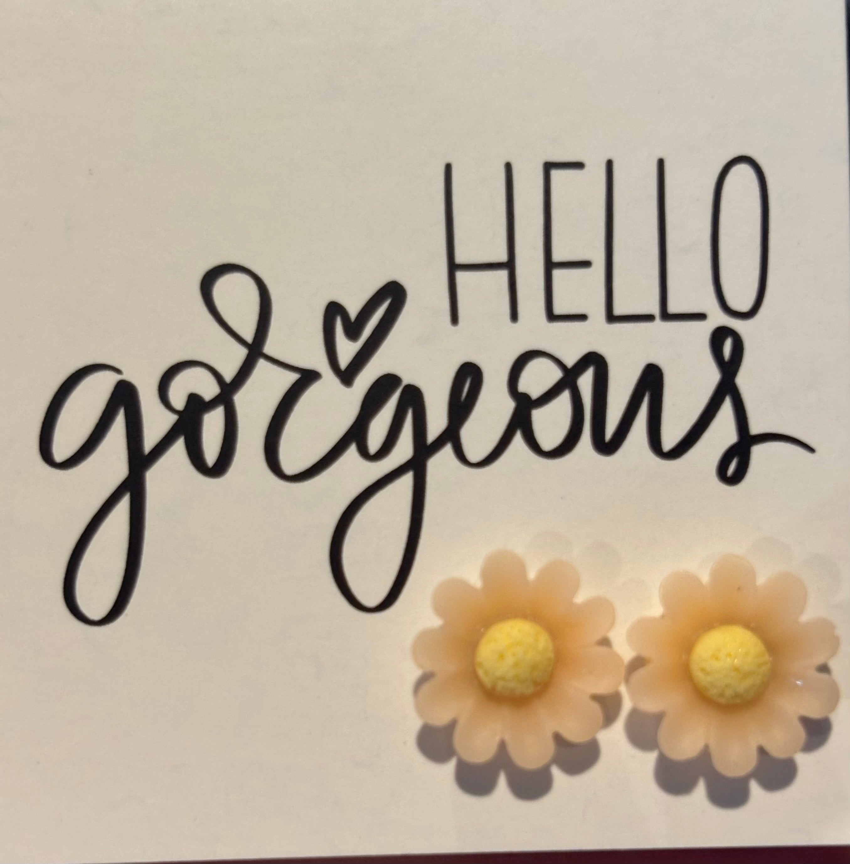 Spring Flowers Stud Earrings