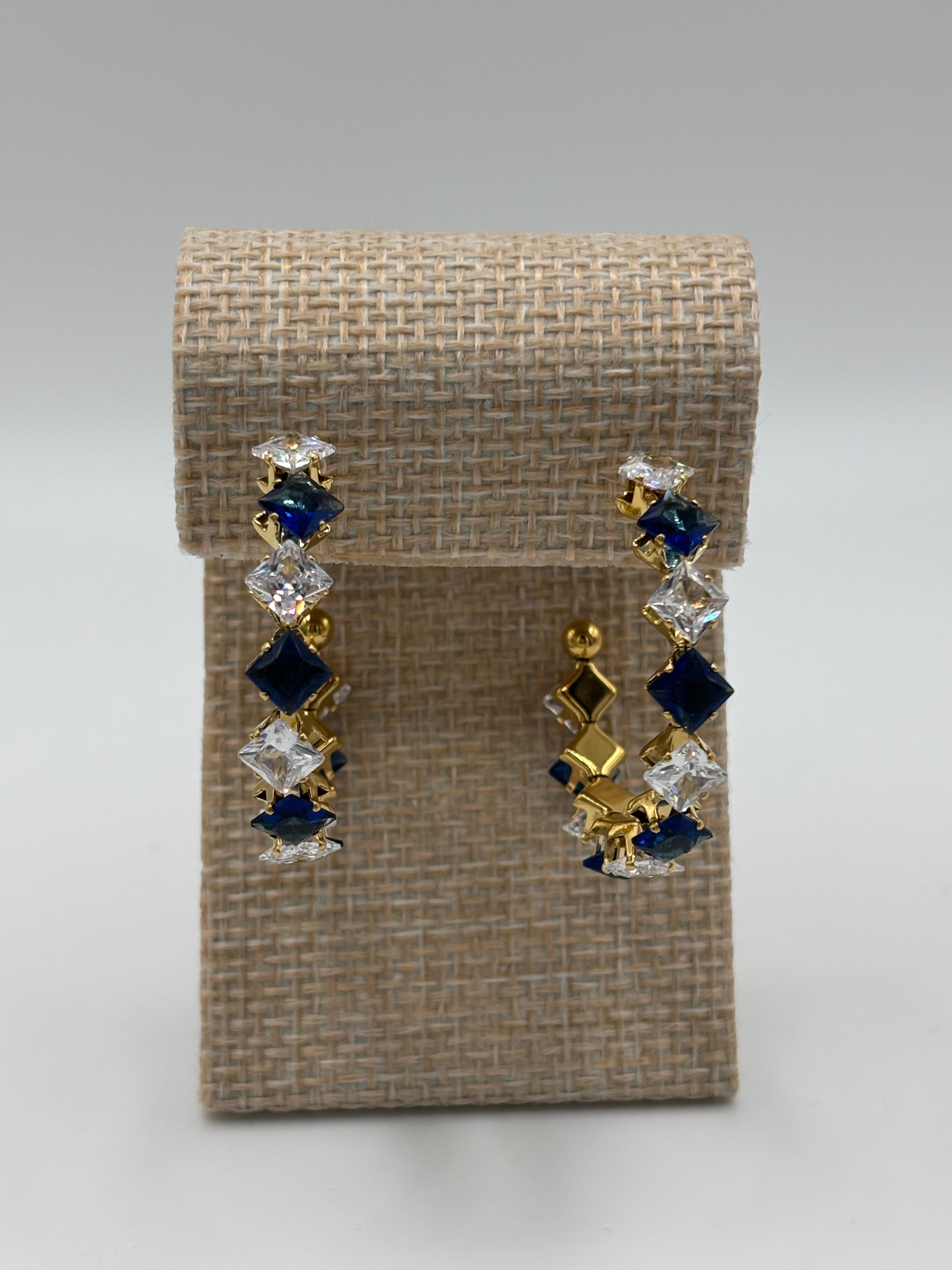 ATC Sapphire Blue Hoops