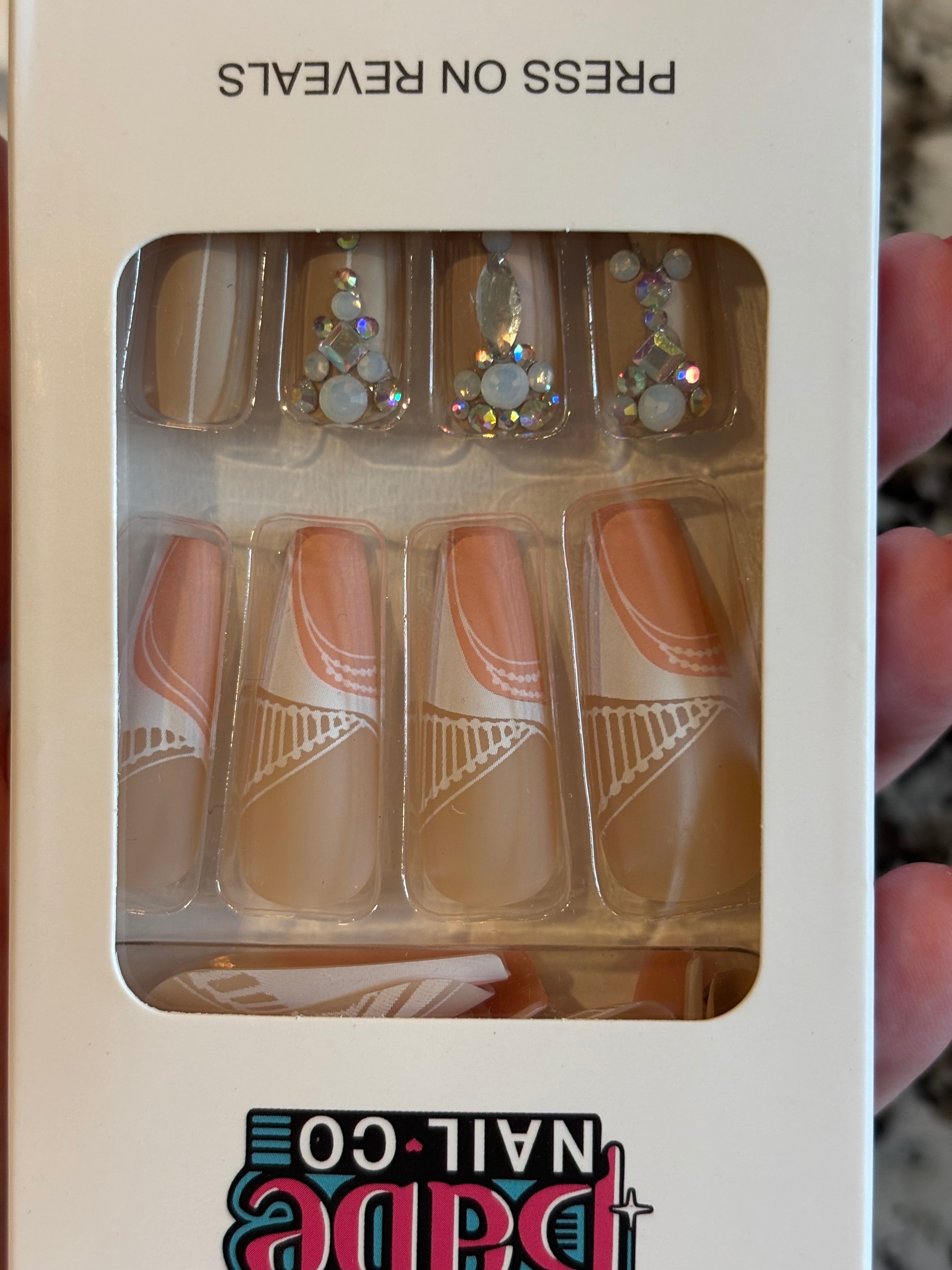 BNC Press On Nails Long Length