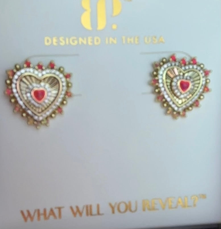 BP Angelic Hearts Earrings October 2026 Preorder