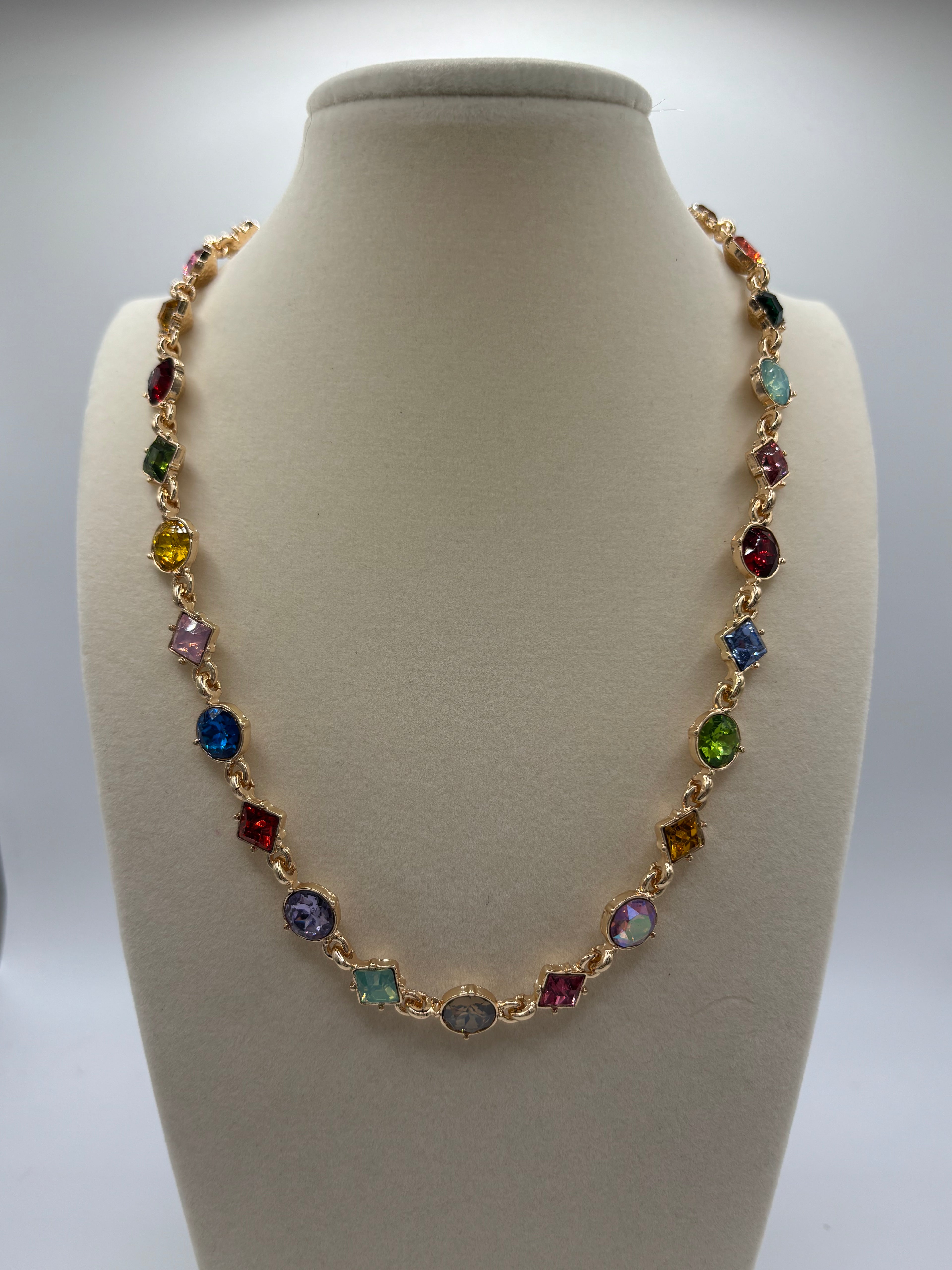 ATC Rainbow Gem Necklace