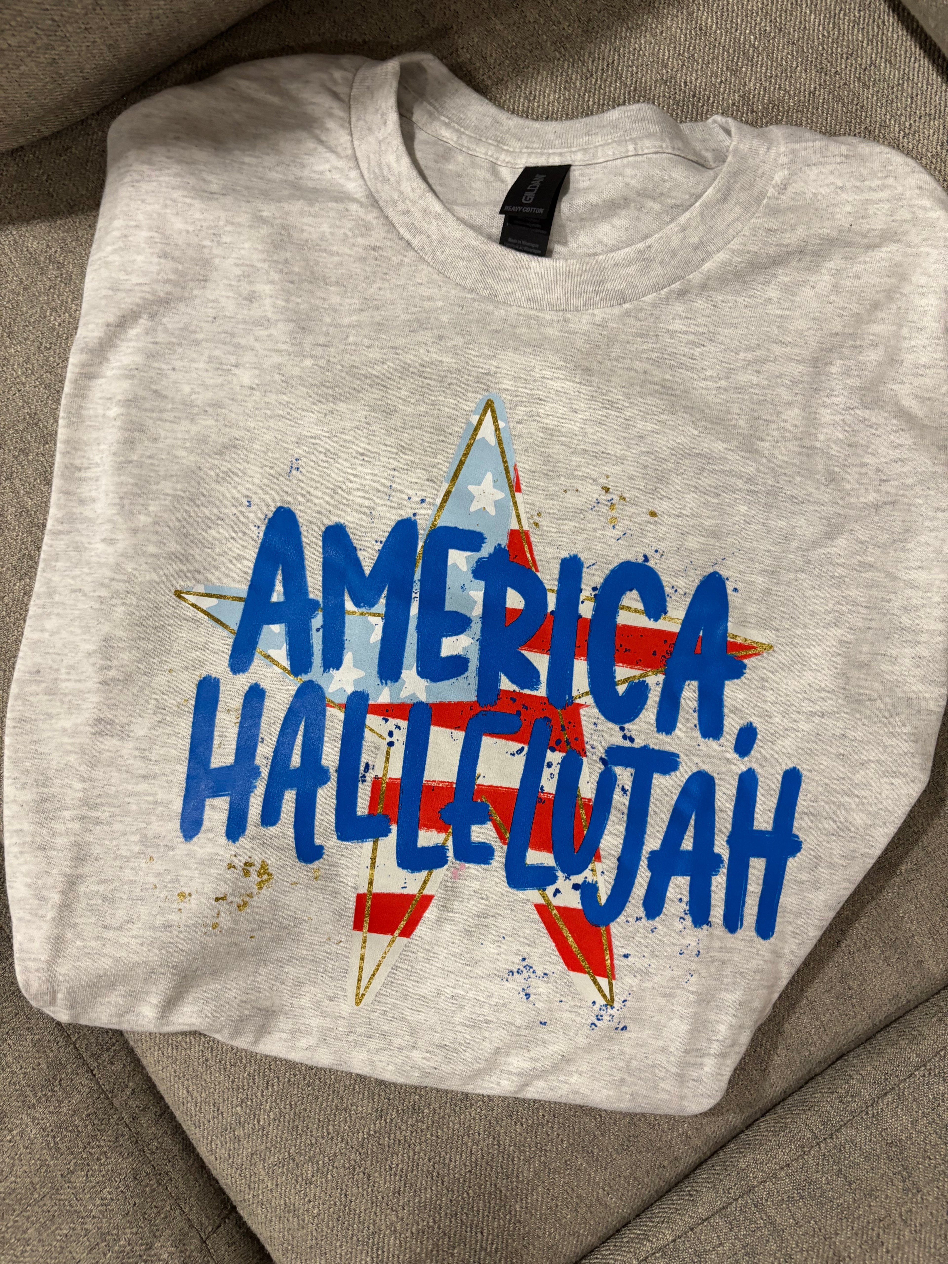 America, Hallelujah TShirt Size 2XL