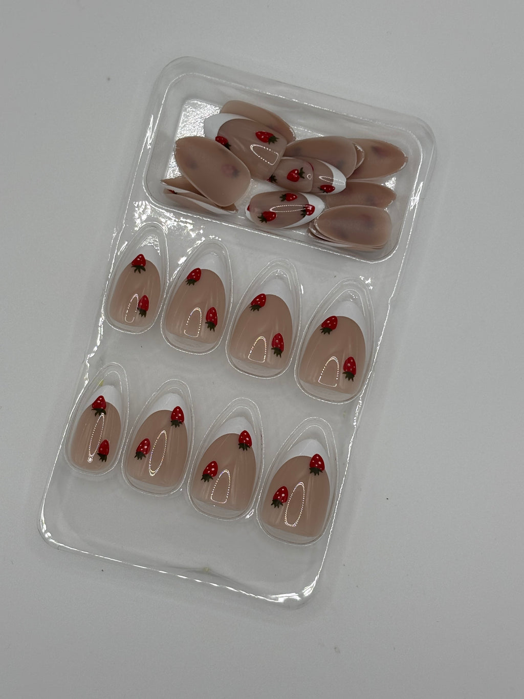 Strawberry Wine Press-On Nails Short