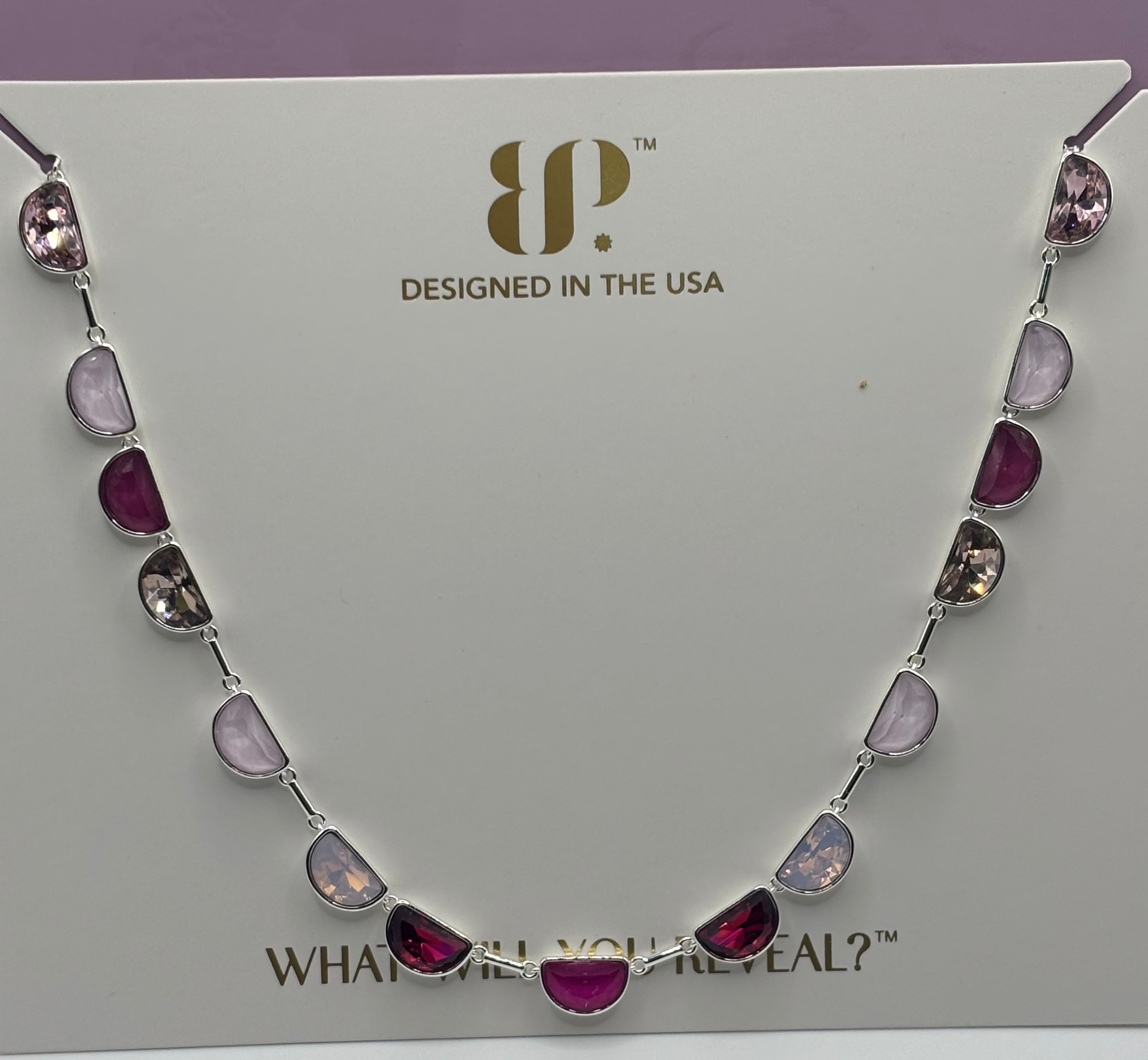 Summer Jewel Candy Carry On Chic Necklace