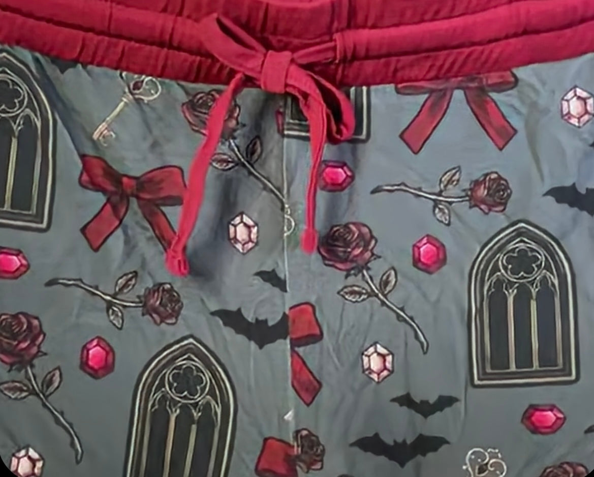 BP Vampire Couture Club Size Large Halloween Loungewear