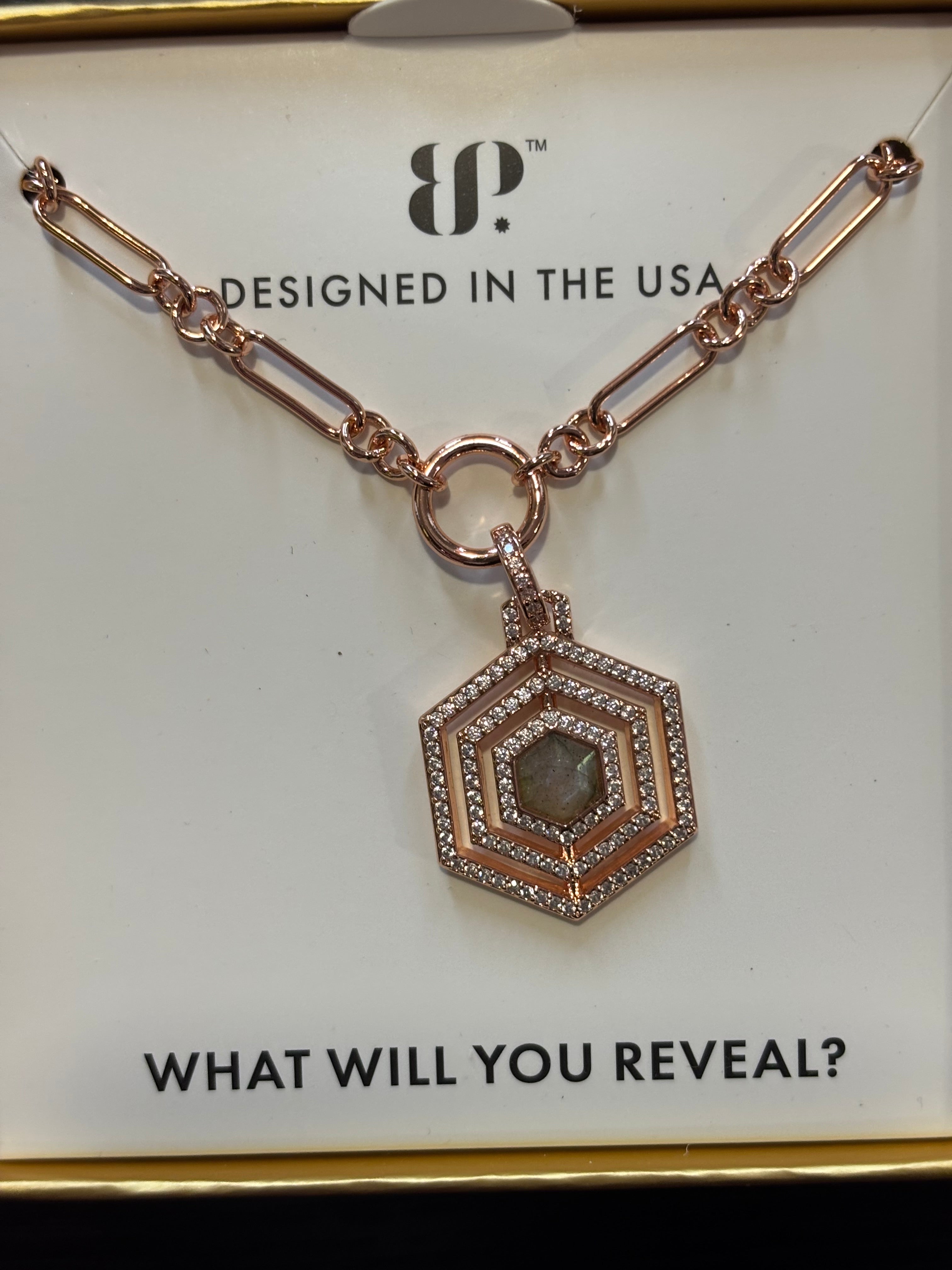 BP The Aurora Medallion Gem Society Pendant