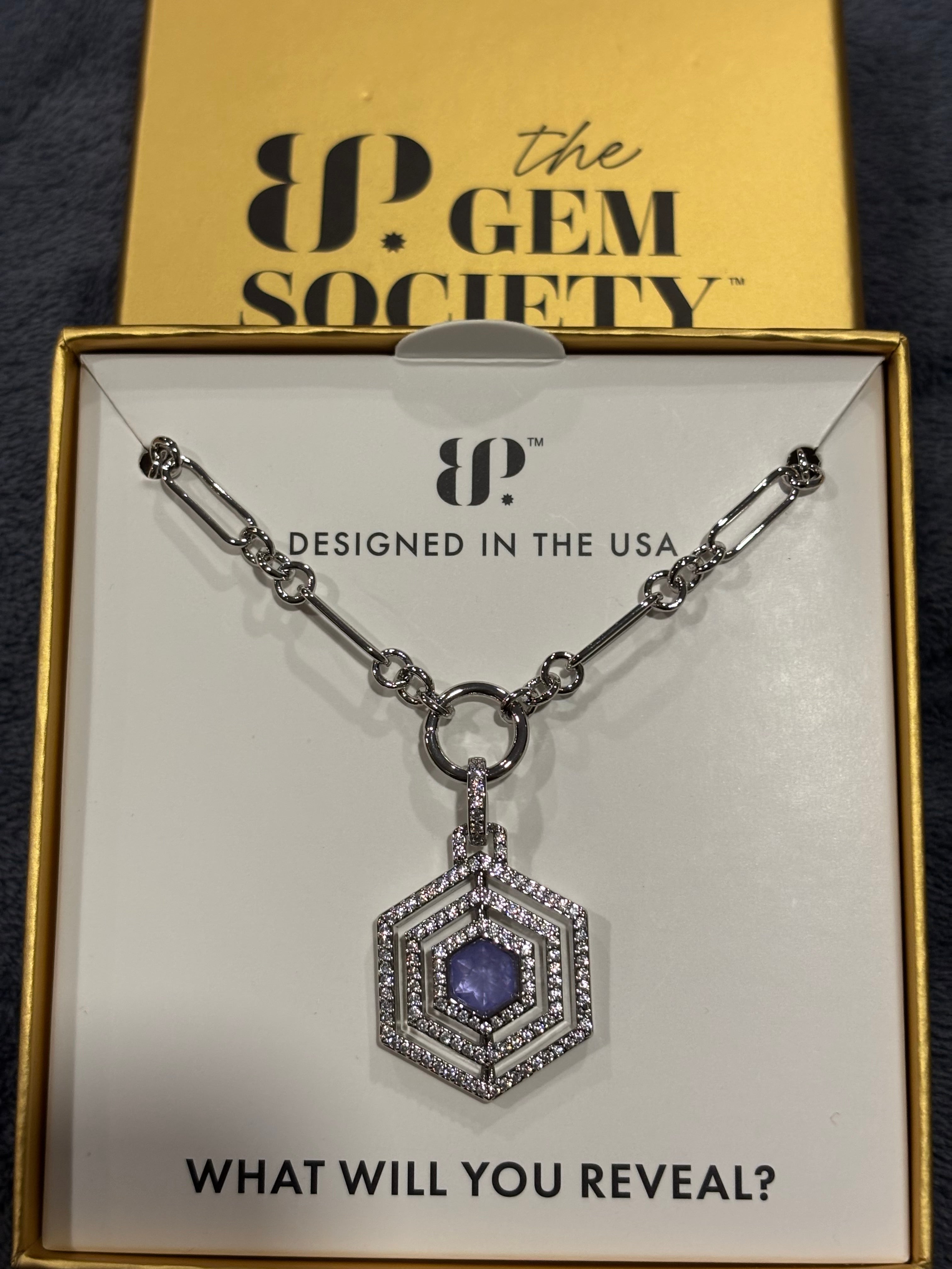 BP The Aurora Medallion Gem Society Pendant