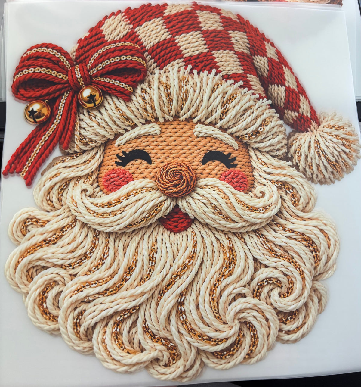 Yarn Santa Shirt Design