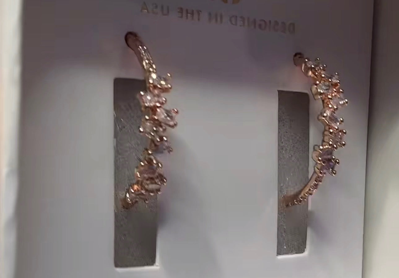 Lumina PreOrder Earrings Rose Gold