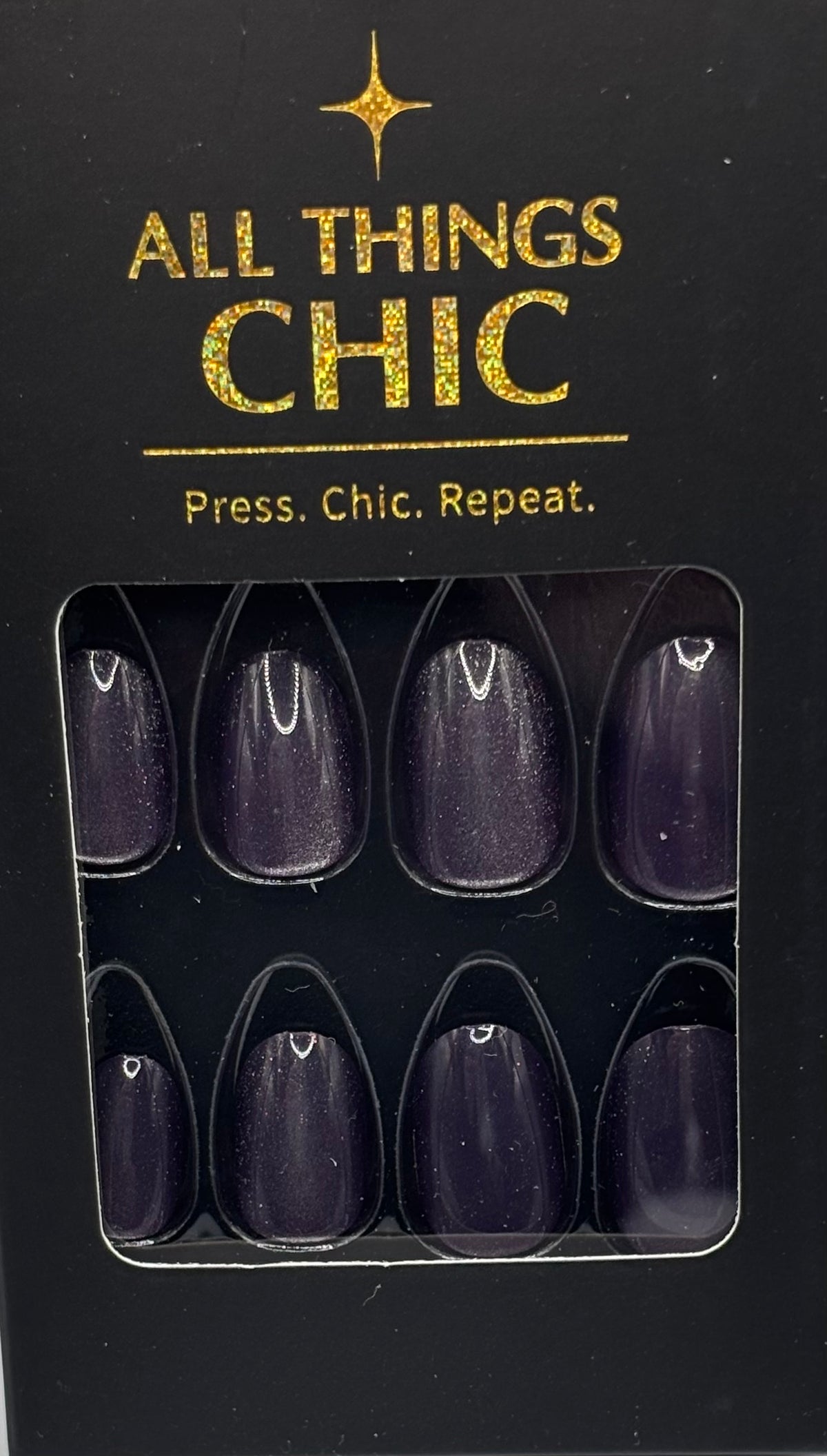 Grape Soda Press-On Nails Short