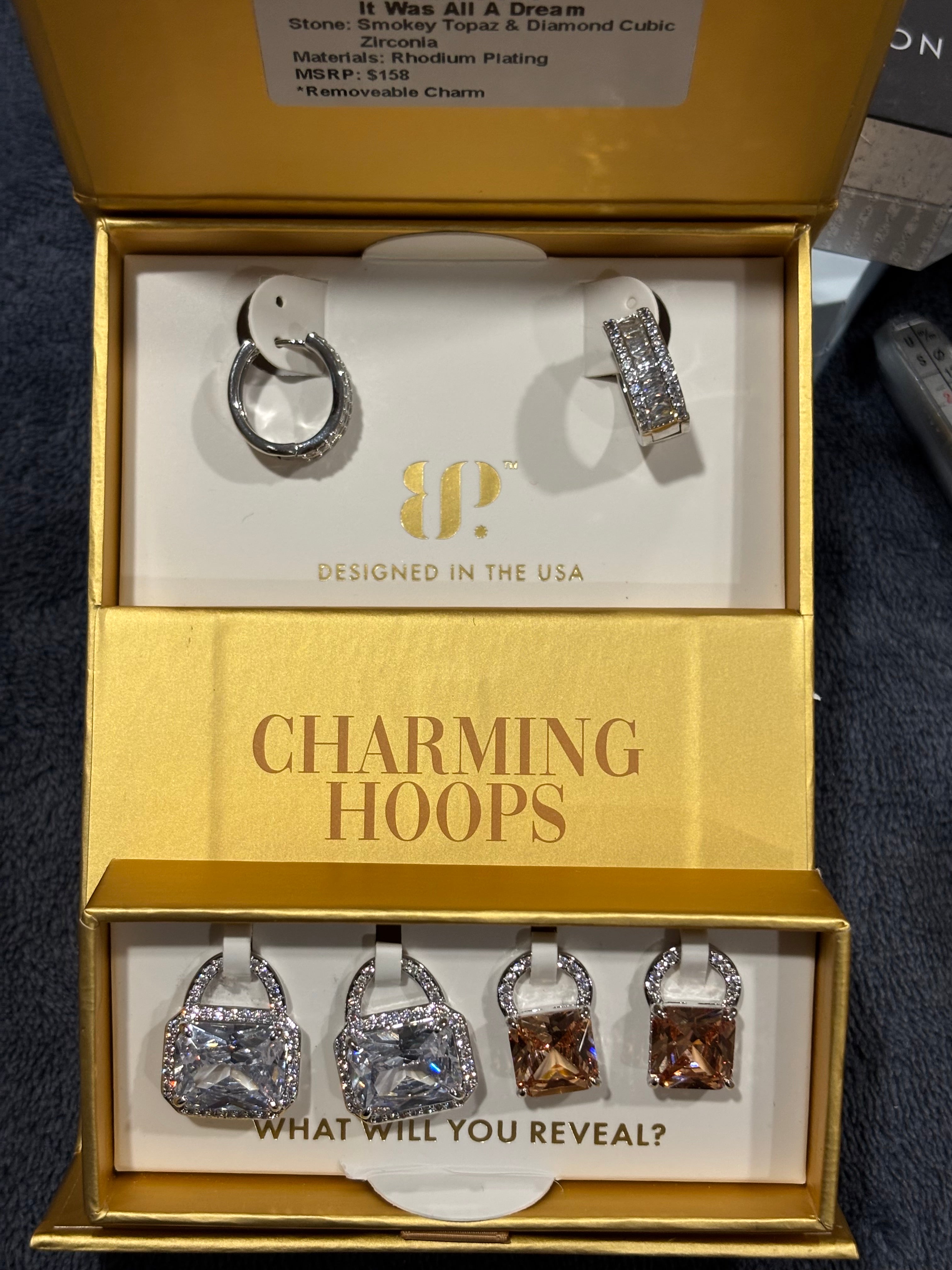 BP It Was All A Dream Charming Hoops