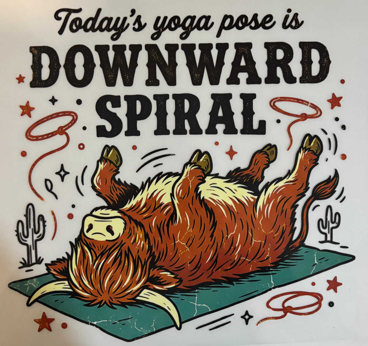 Downward Spiral Shirt Design