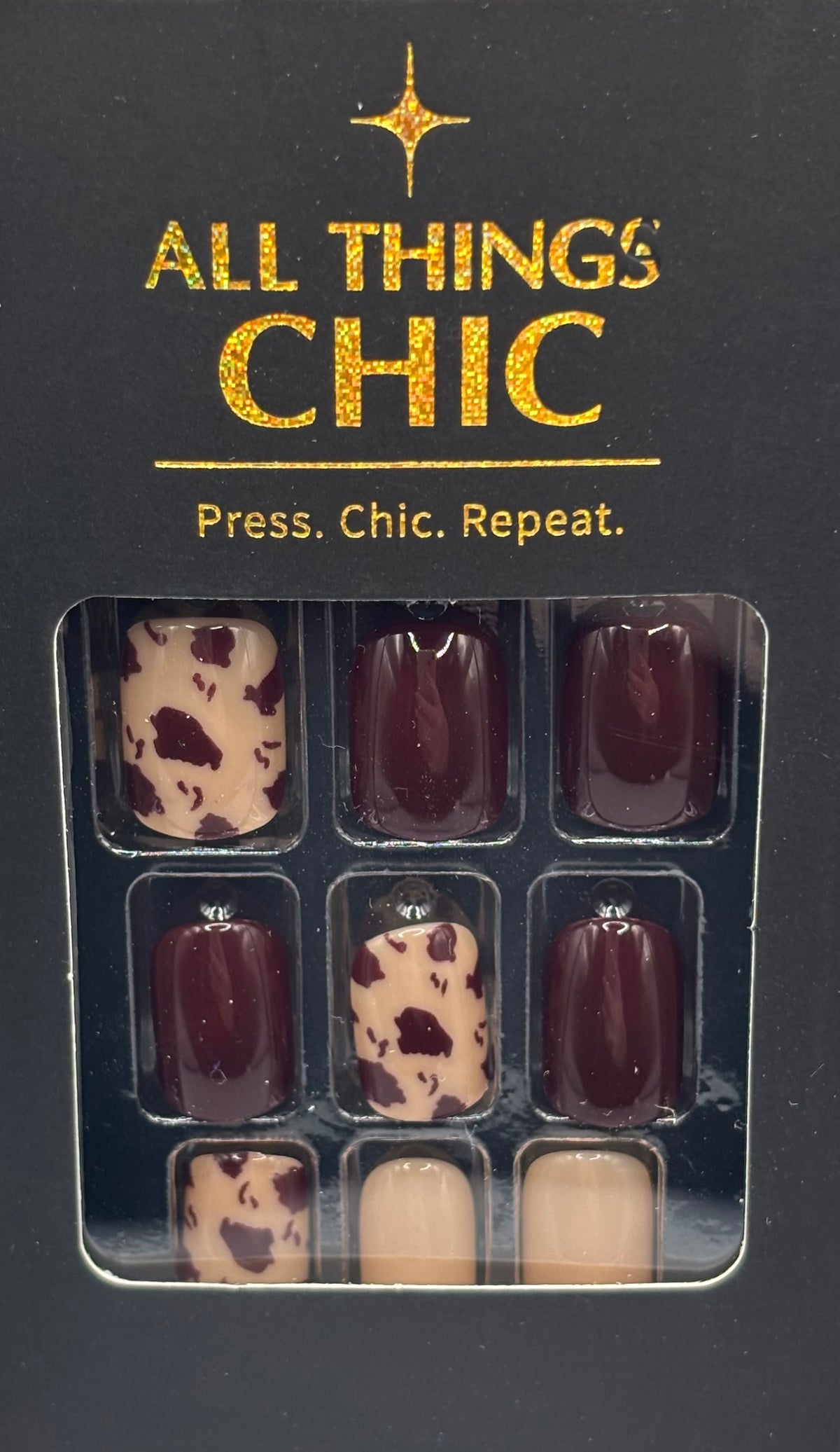 On The Prowl Press-On Nails Short