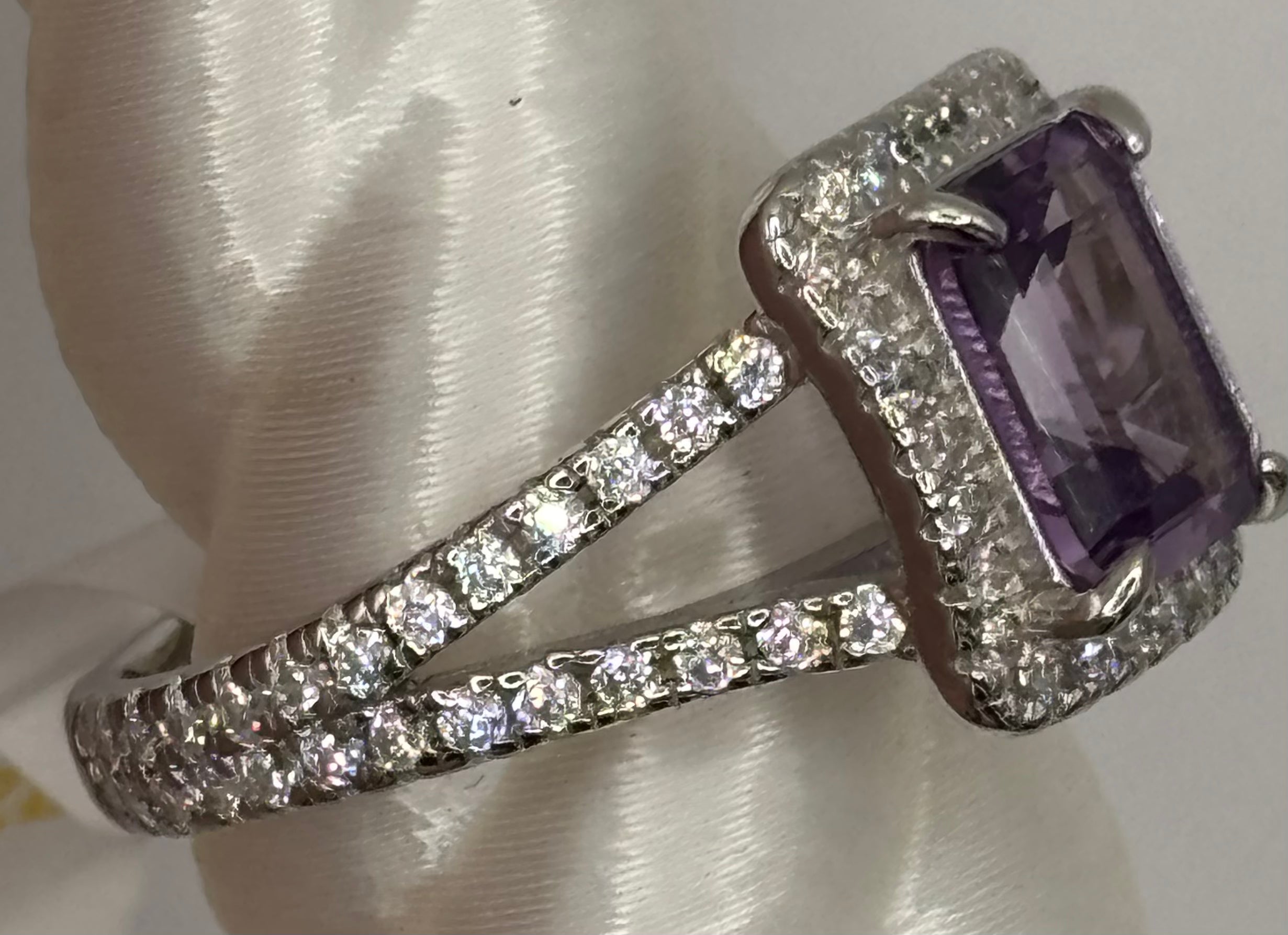 The Sterling Club Size 7 Amethyst