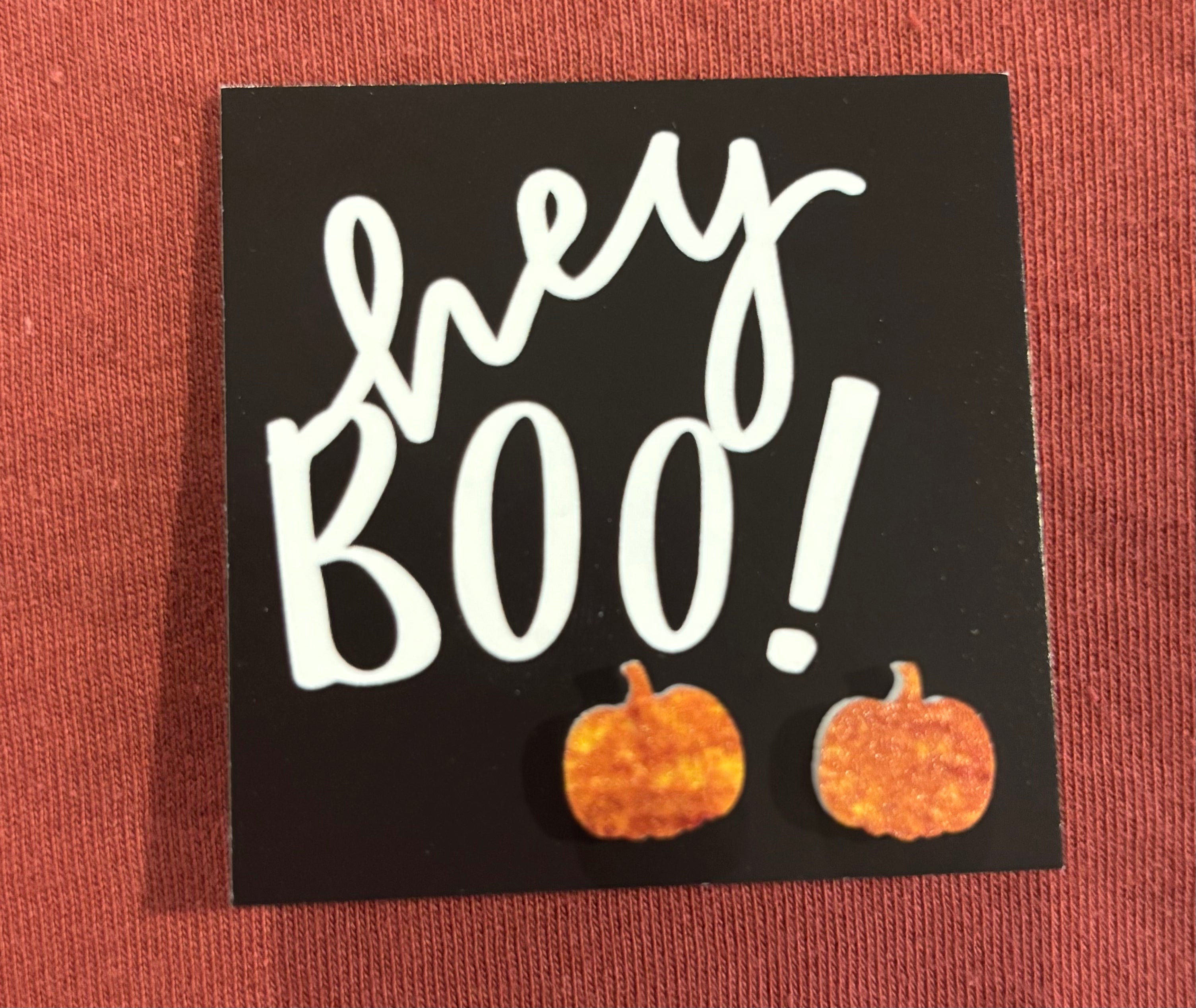 Pumpkin Earrings