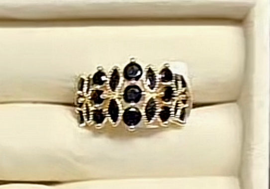 BP Black Onyx Gold Ring Size 7 Preorder