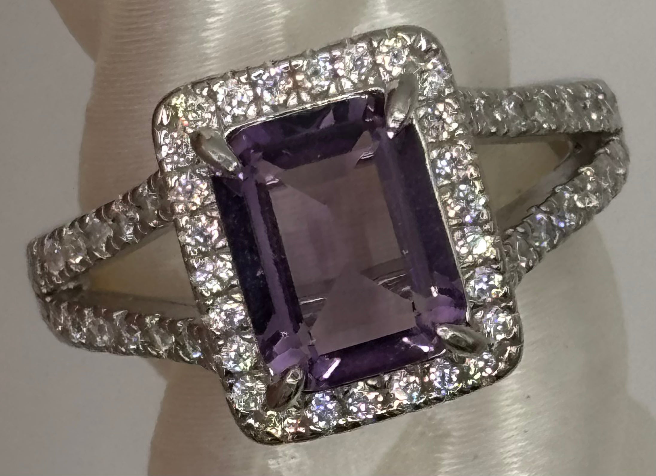 The Sterling Club Size 7 Amethyst