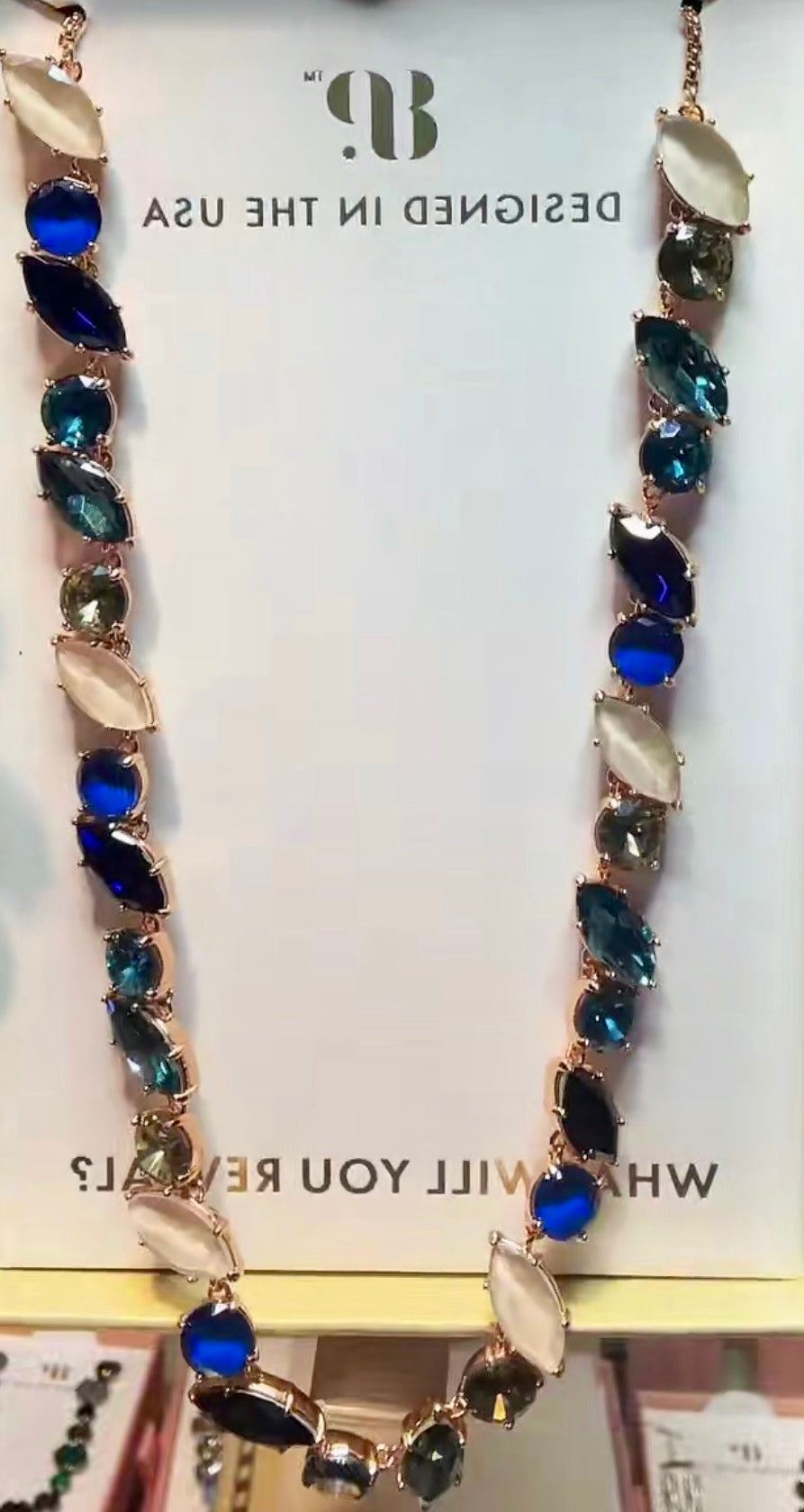 Jewel Candy Necklace Preorder Rose Gold