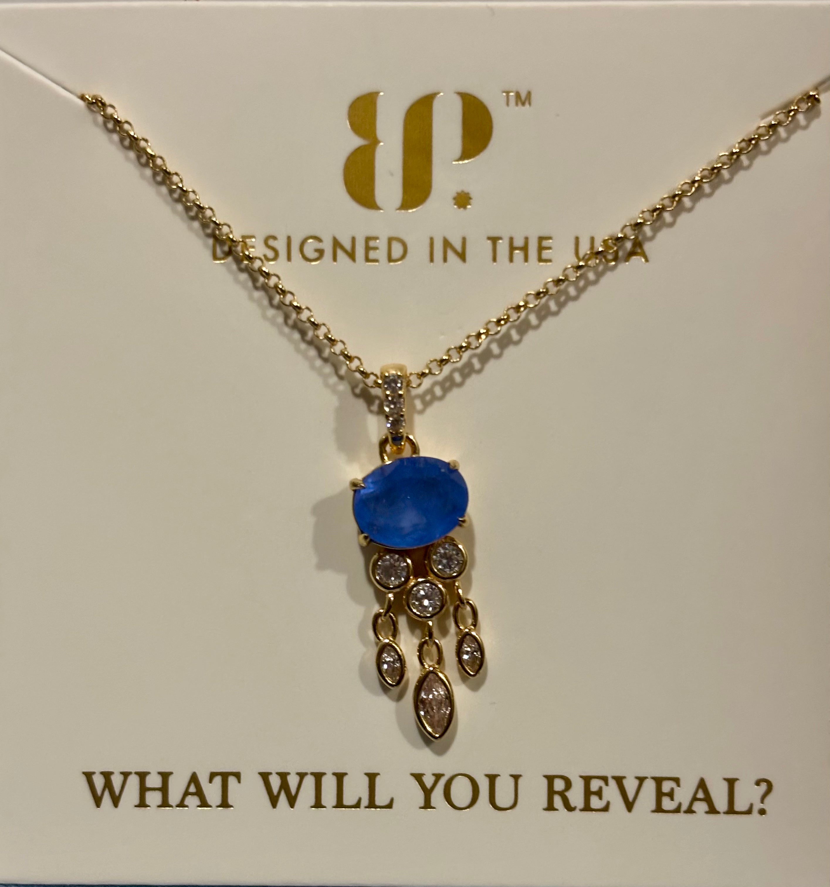 BP You Are Fierce and Courageous Sterling Club Vermeil 2026 Necklace