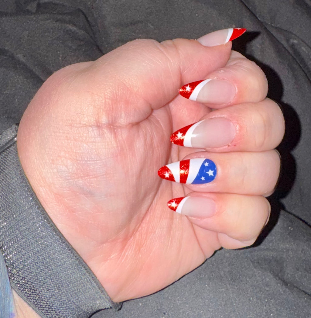 Let Freedom Ring Press-On Nails Medium