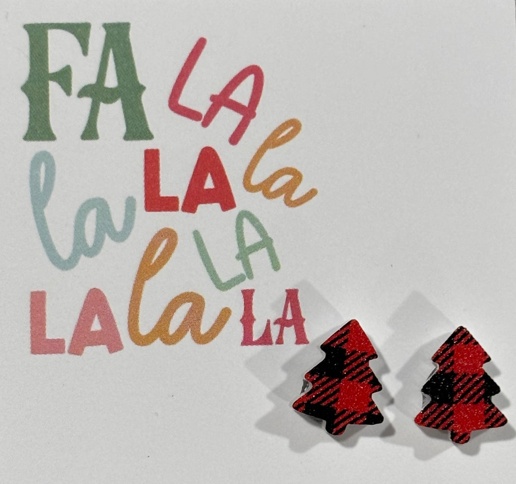 Christmas Tree Earrings