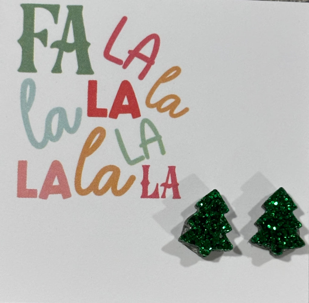 Christmas Tree Earrings