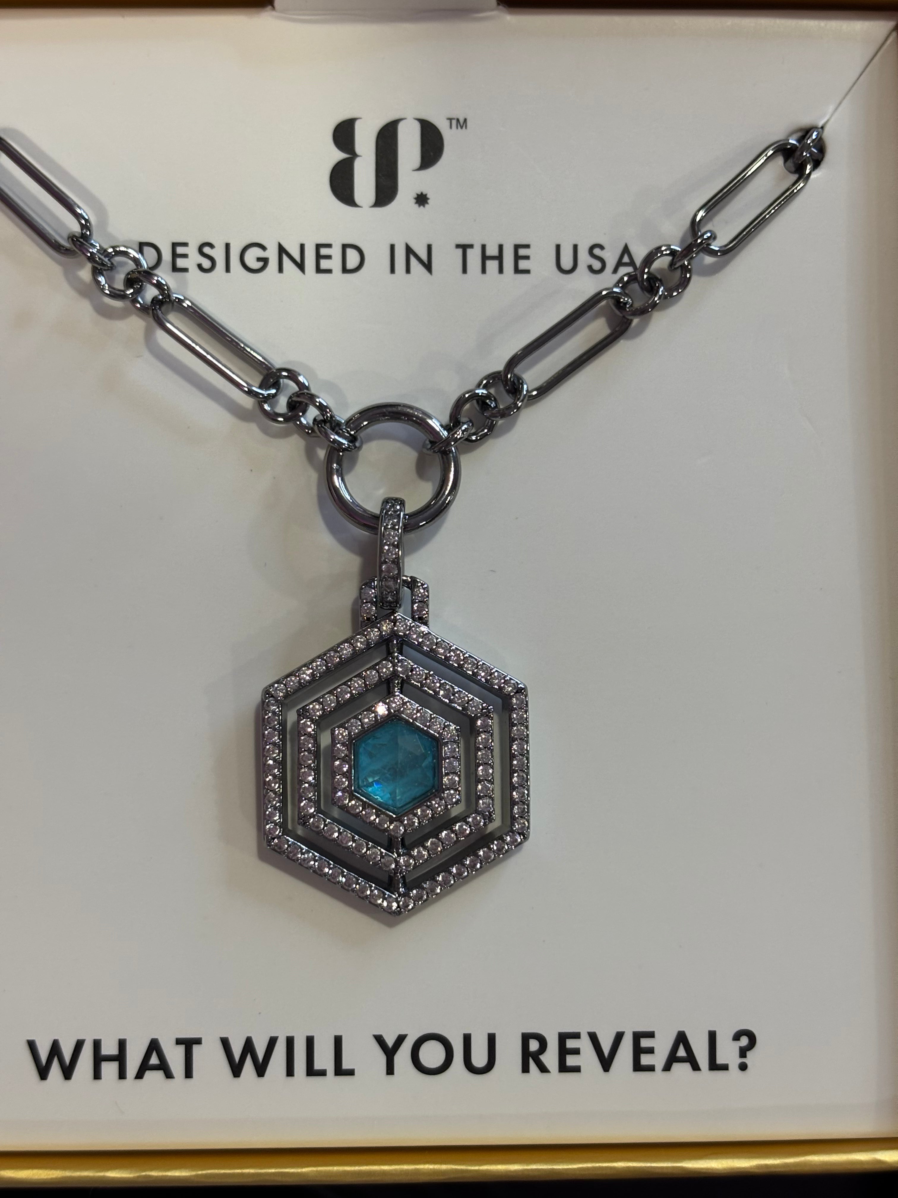 BP The Aurora Medallion Gem Society Pendant