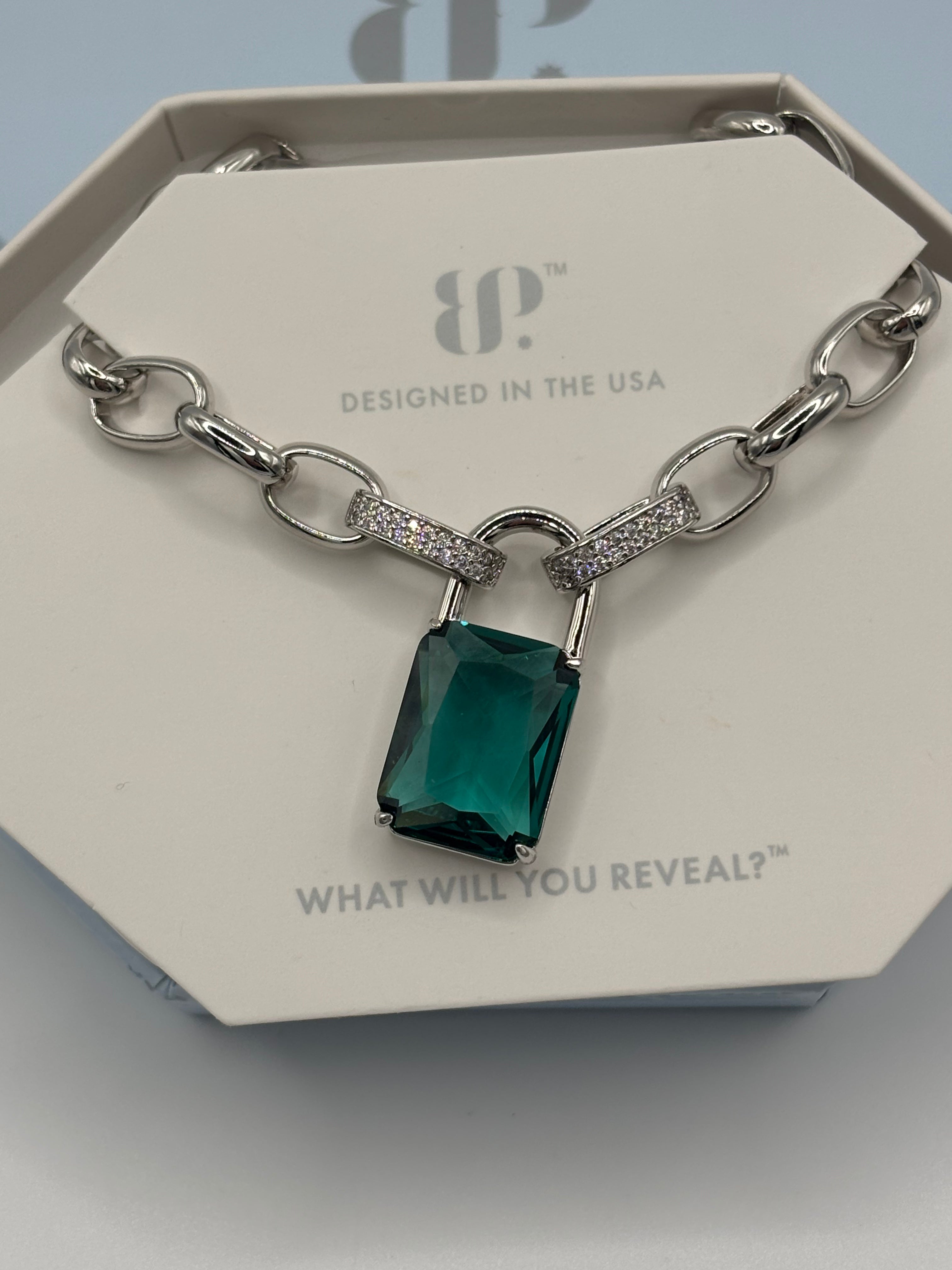 BP Modern Muse Lock Necklace