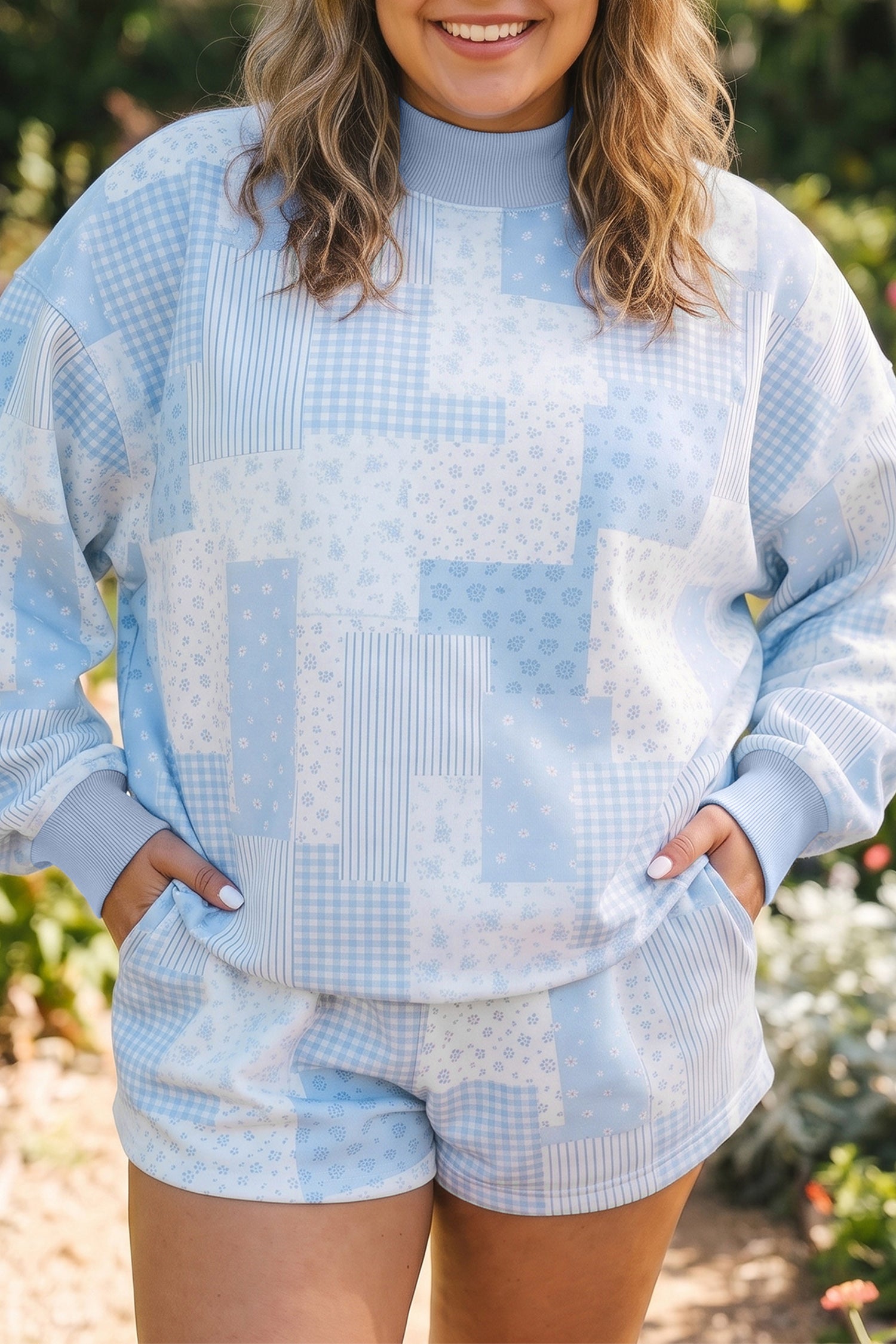 Patchwork Floral Print Set Preorder