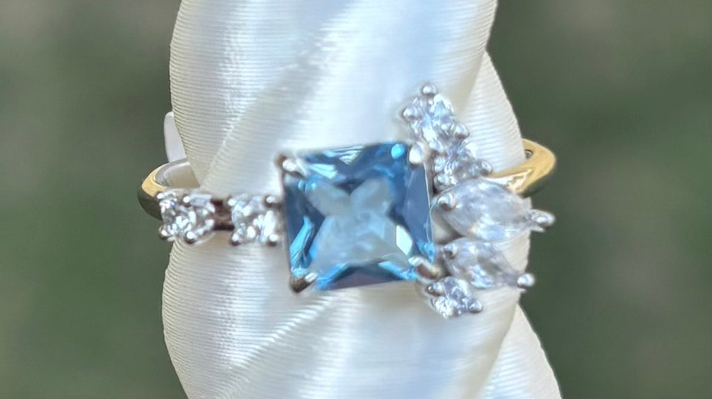 BP Blue Topaz Size 6