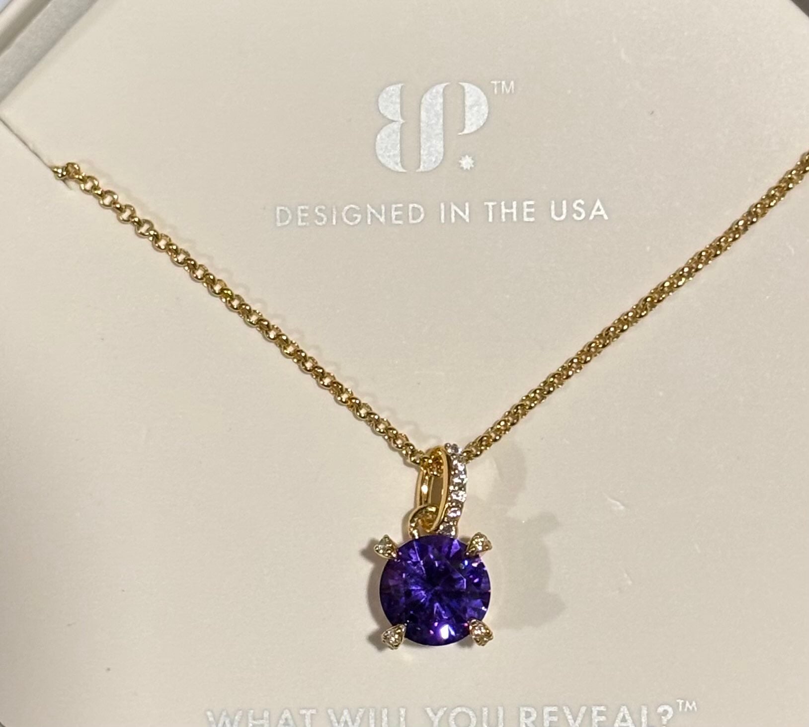 BP Necklace Never Too Late