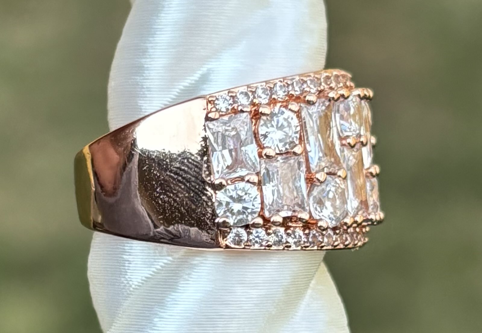 BP Diamond Cubic Zirconia ring Size 7