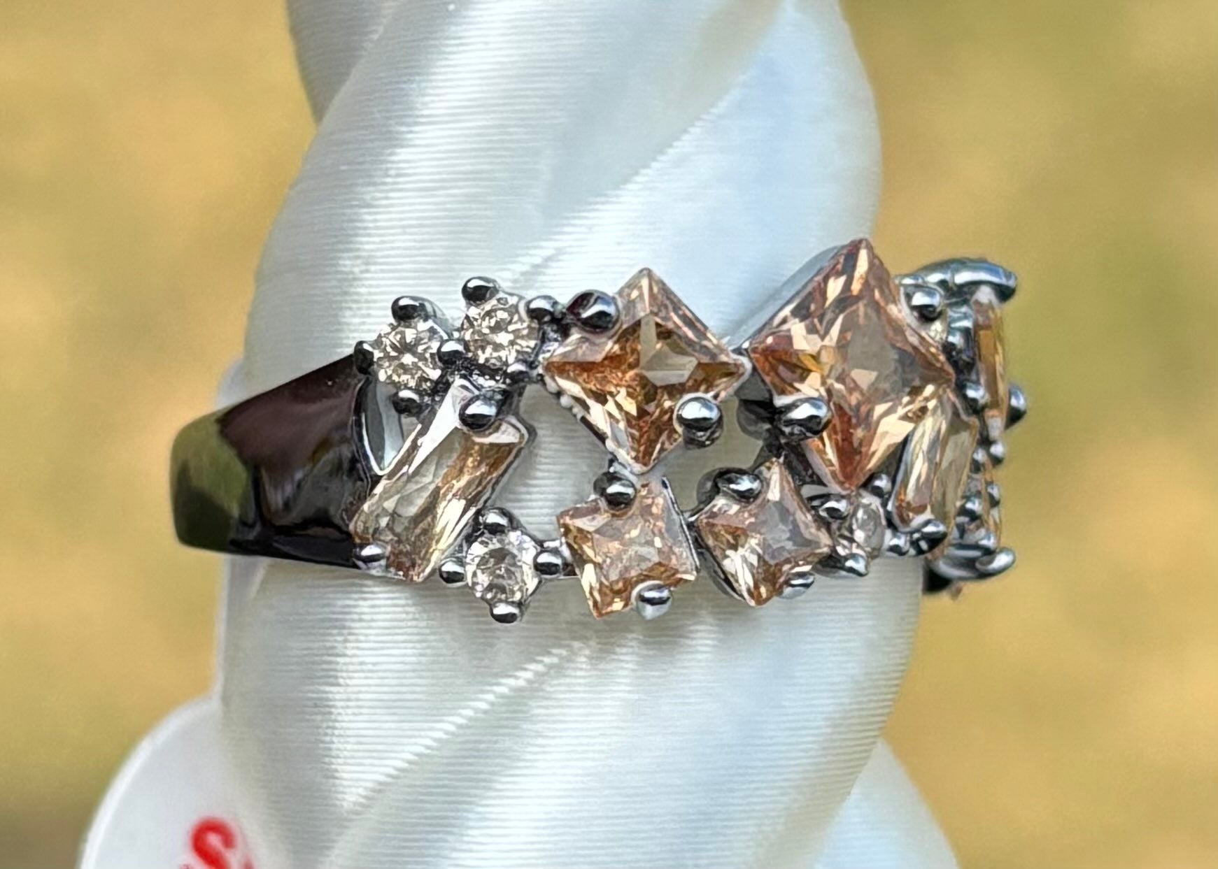 BP Smoky Topaz Ring Size 10