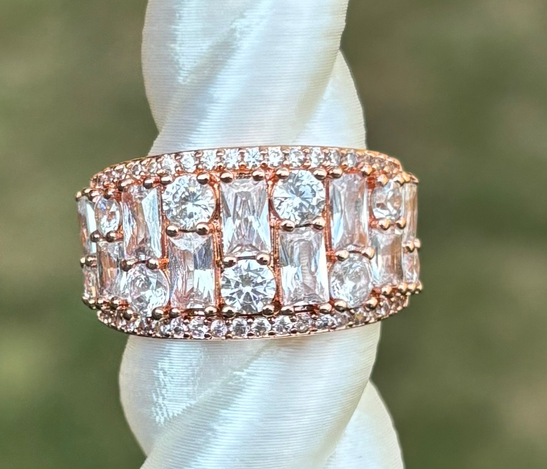 BP Diamond Cubic Zirconia ring Size 7