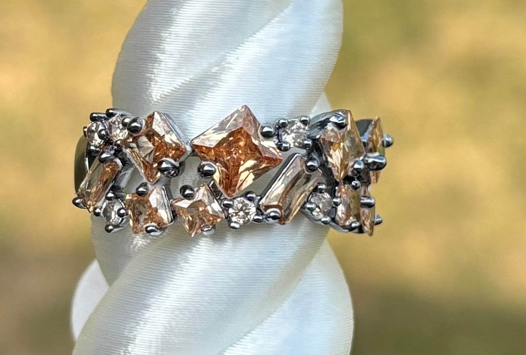 BP Smoky Topaz Ring Size 10