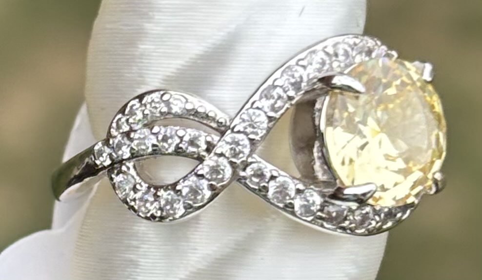 BP Lemon Cubic Zirconia Size 7