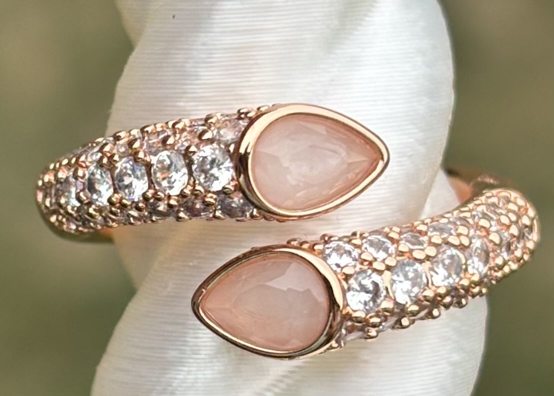 BP Peach Cubic Zirconia Size 8