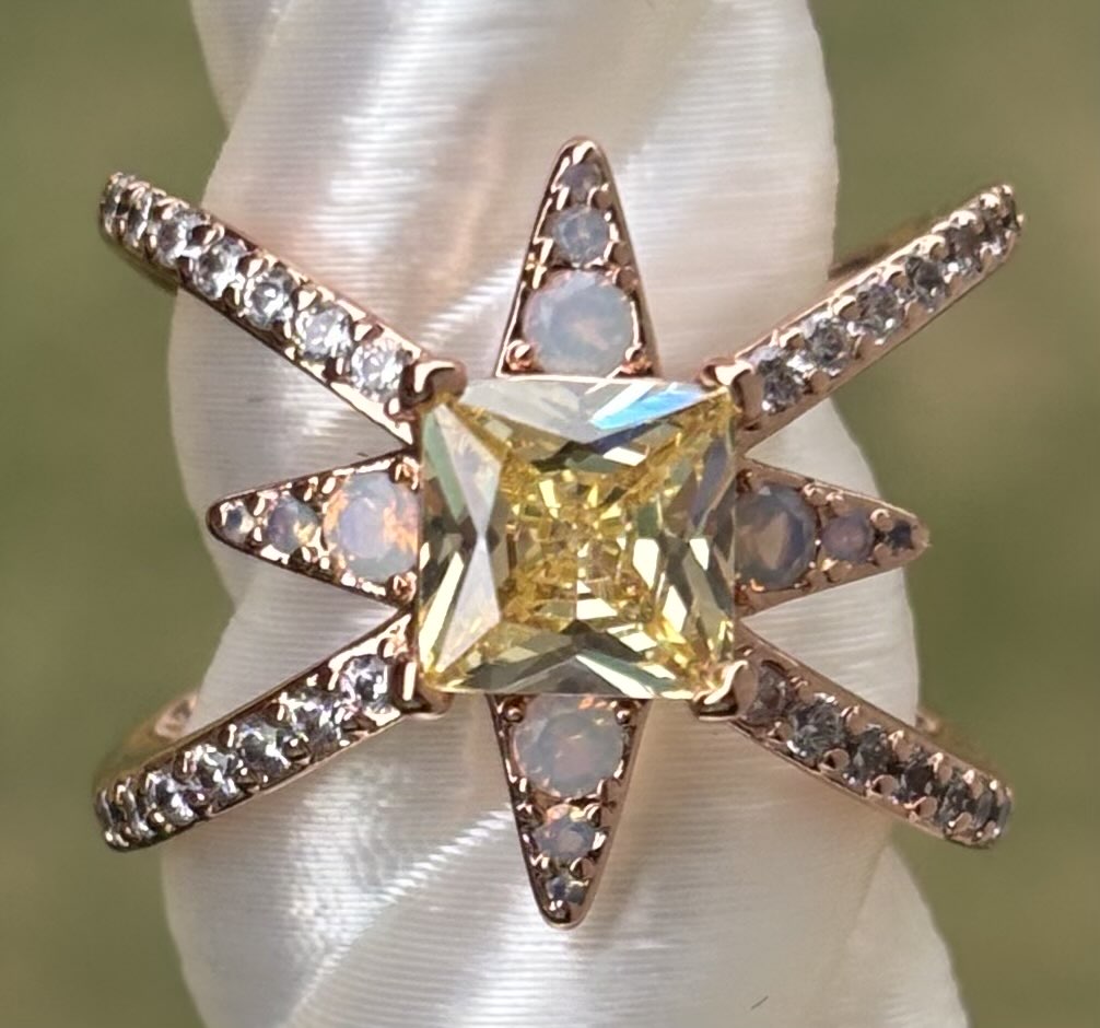 BP Lemon Cubic Zirconia Size 8