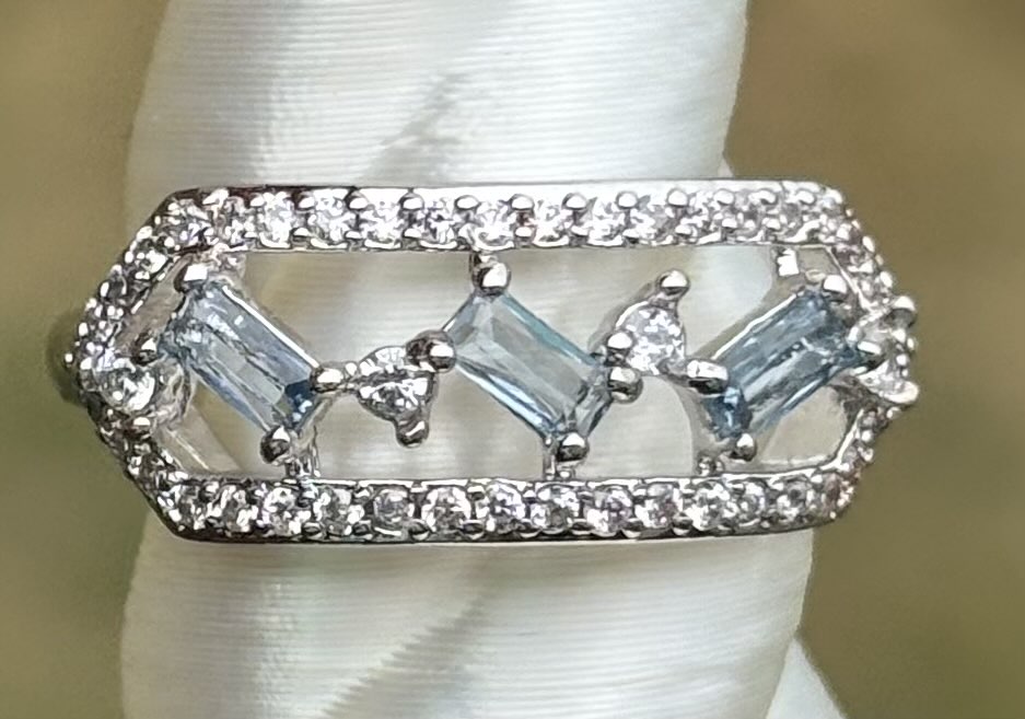 BP Blue Topaz Size 6