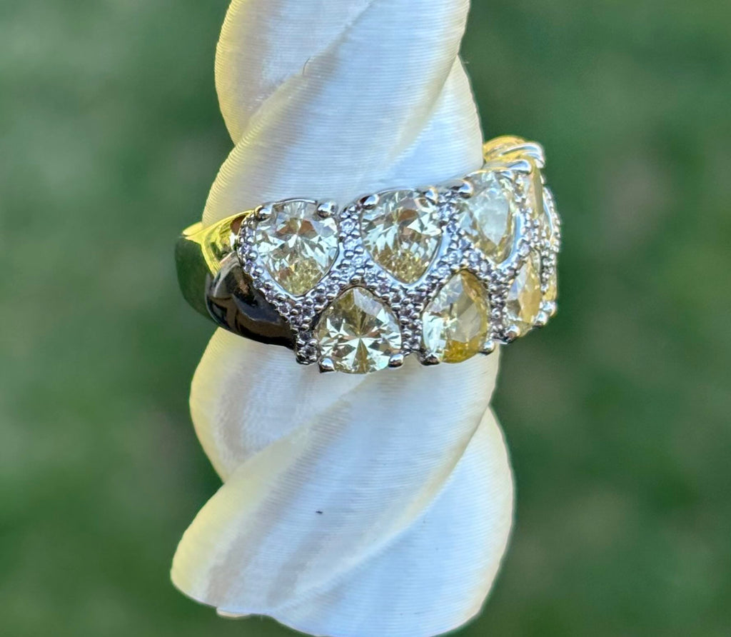 BP Lemon Cubic Zirconia Size 9