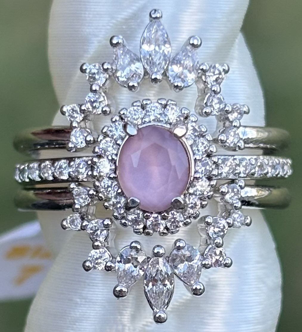 BP Pink Quartz Size 7