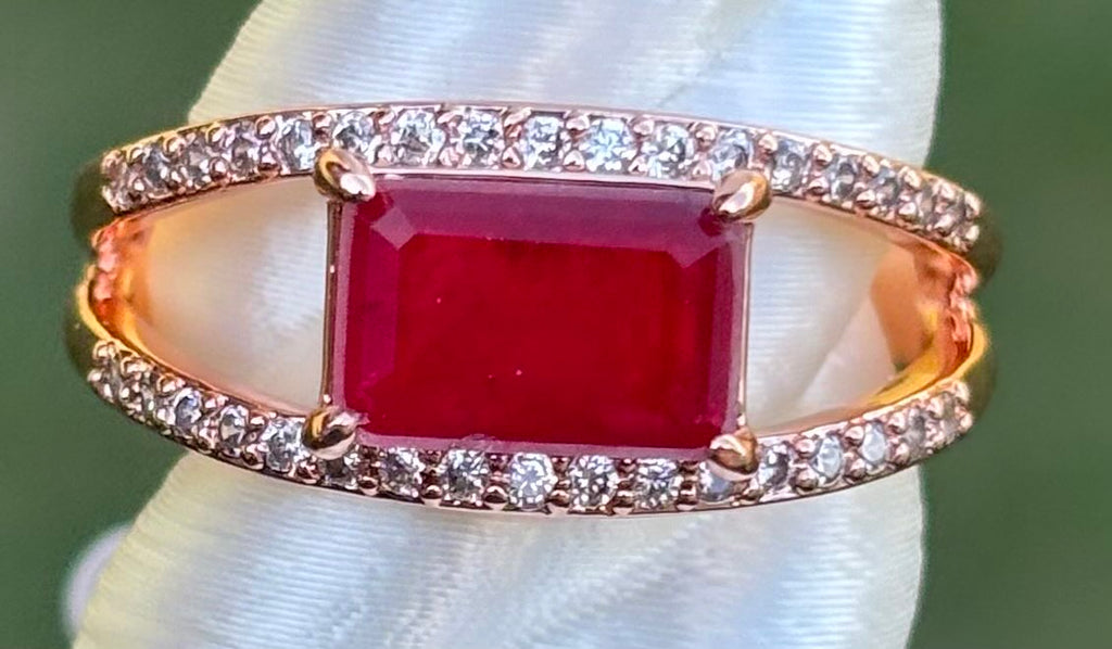 BP Ruby Cubic Zirconia Size 9