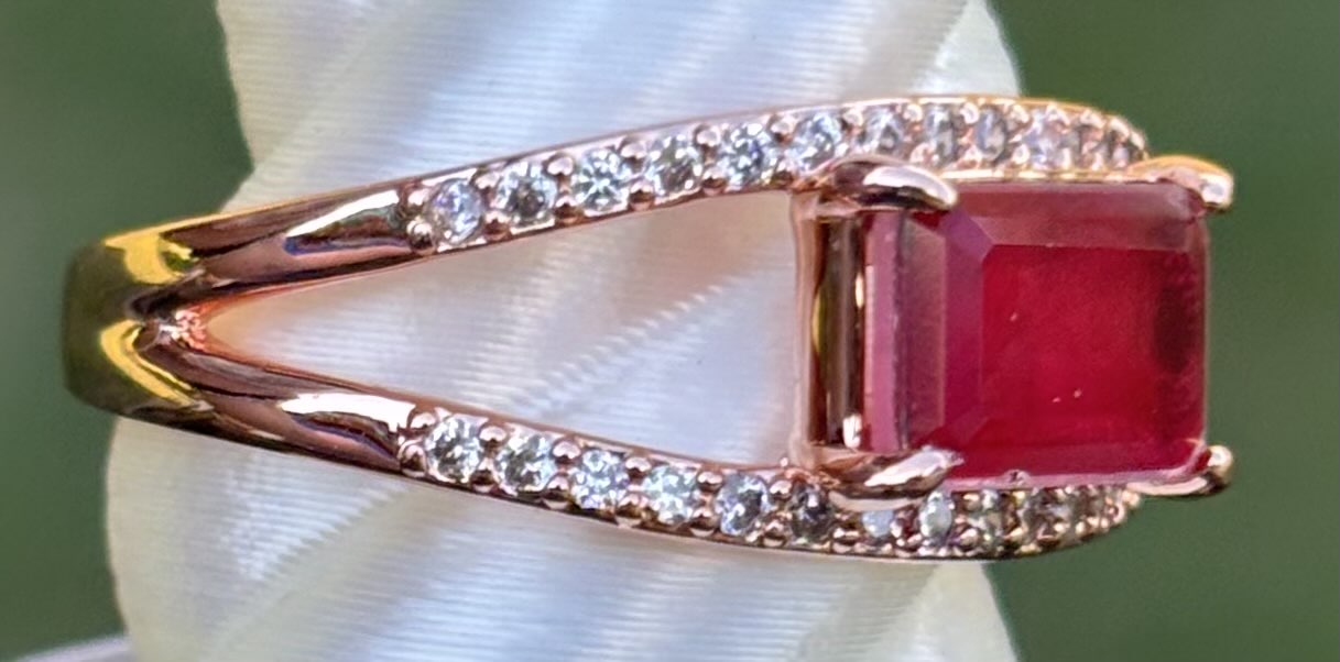 BP Ruby Cubic Zirconia Size 9