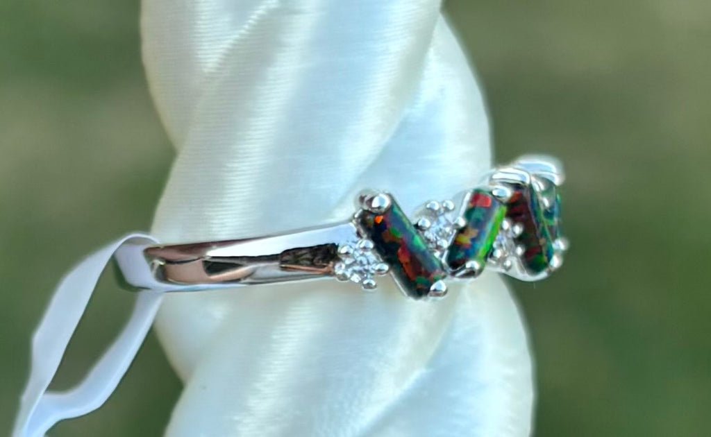 BP Black Fire Opal Size 8