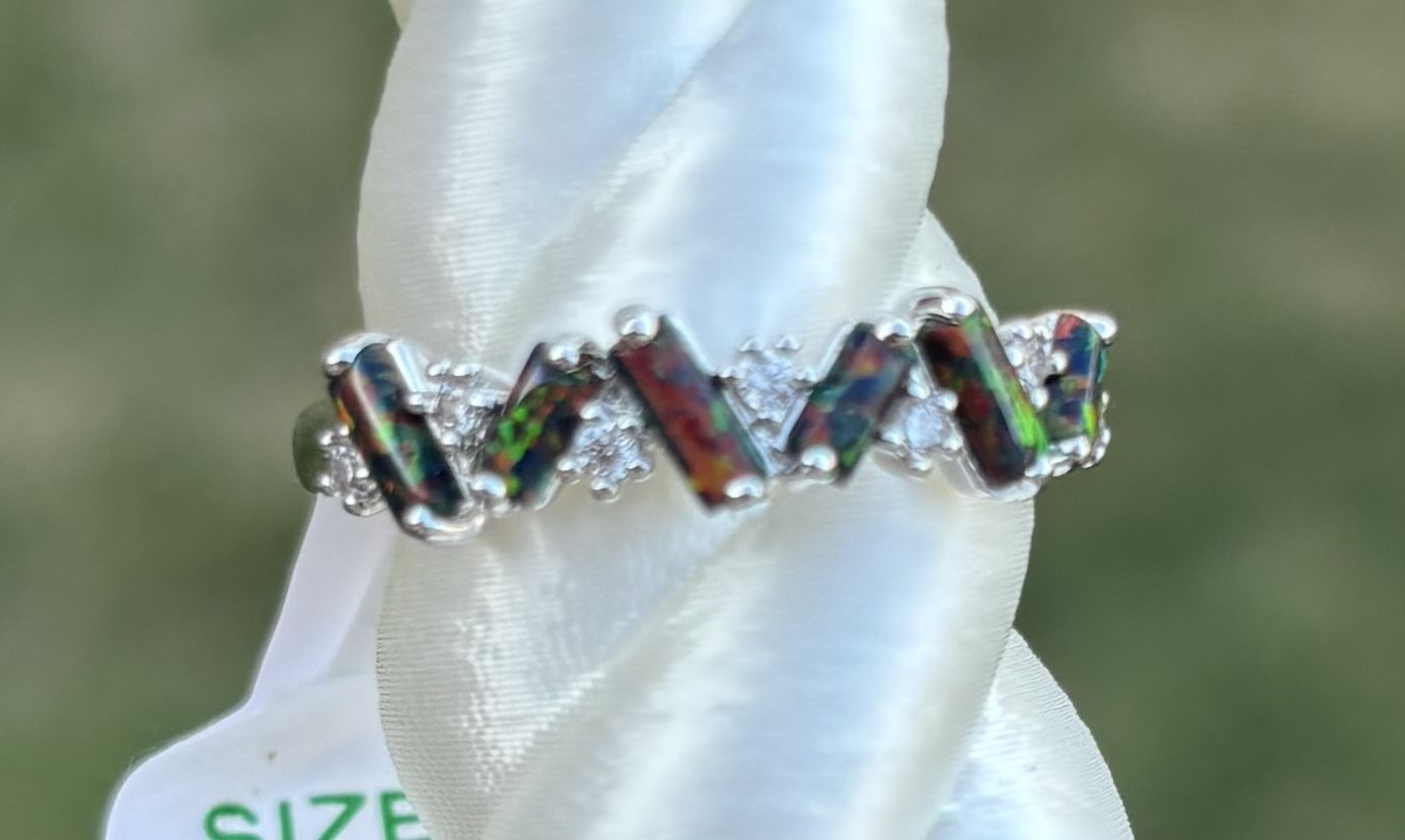 BP Black Fire Opal Size 8