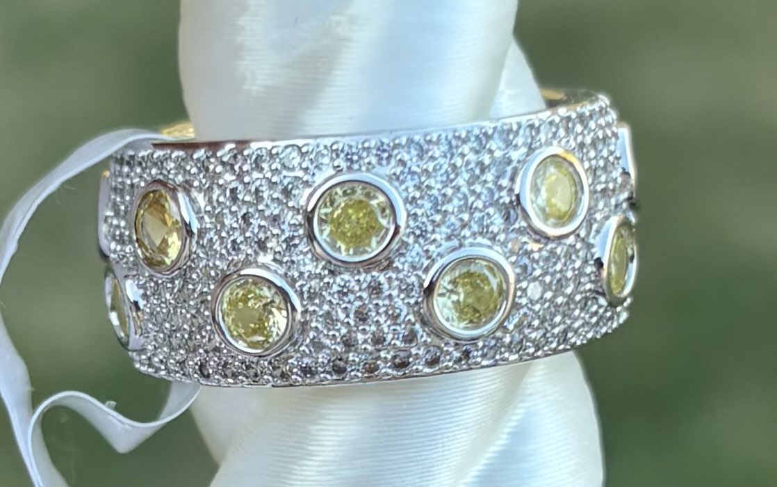 BP Lemon Cubic Zirconia Size 6