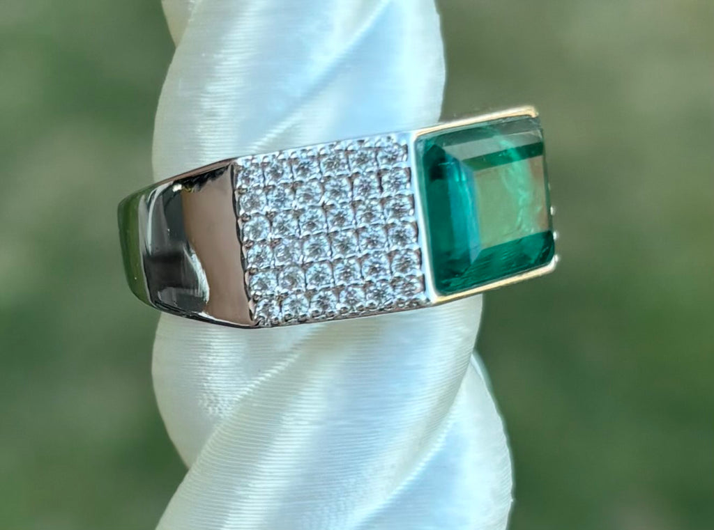 BP Emerald Cubic Zirconia Size 7